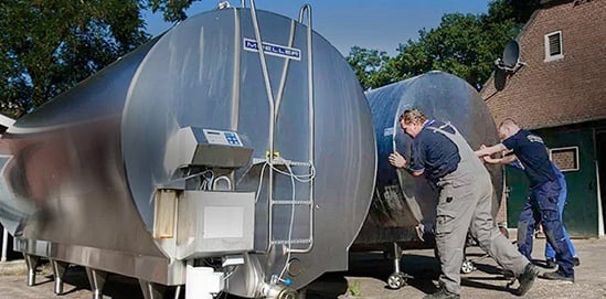 Milk Cooling Tanks - Dairy Farm